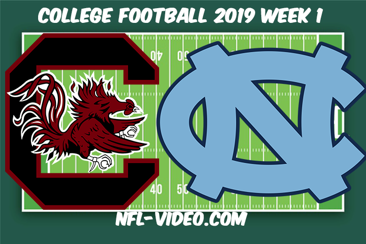 South Carolina vs North Carolina Football Full Game & Highlights 2019 College Football