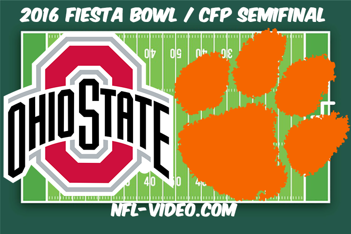 Ohio State vs Clemson Full Game & Highlights 2016 CFP National Championship SemiFinal