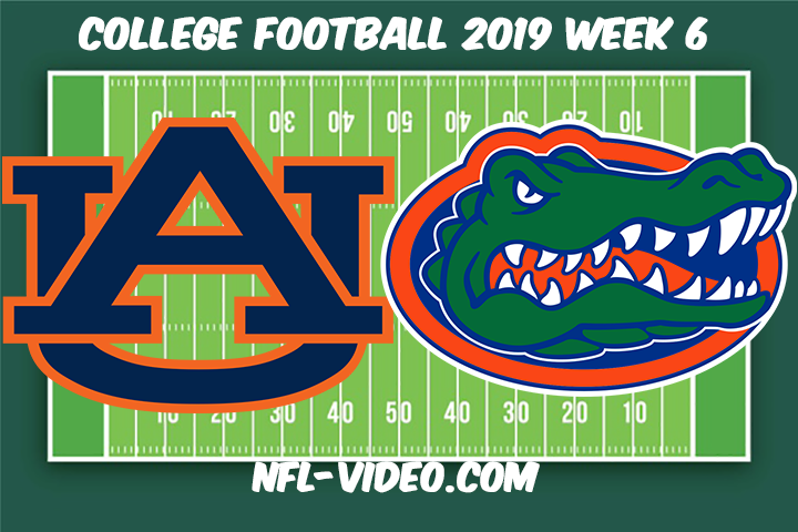 Auburn vs Florida Football Full Game & Highlights 2019 Week 6 College Football