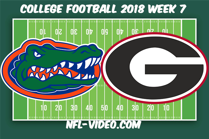 Florida vs Georgia Football Full Game & Highlights 2018 College Football