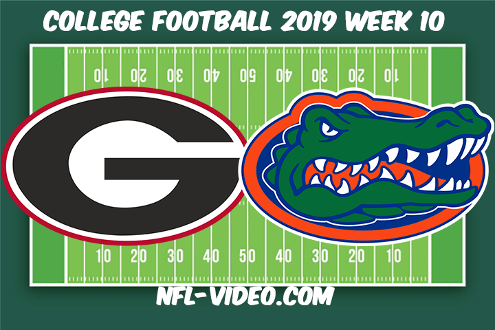 Georgia vs Florida Football Full Game & Highlights 2019 Week 10 College Football
