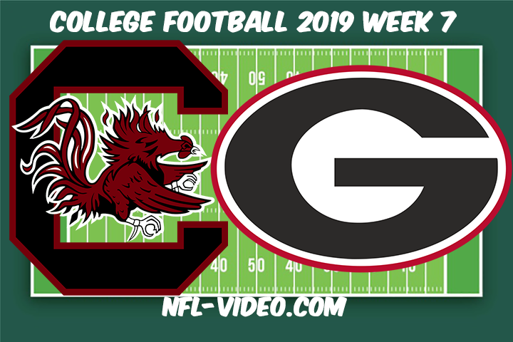 South Carolina vs Georgia Football Full Game & Highlights 2019 Week 7 College Football