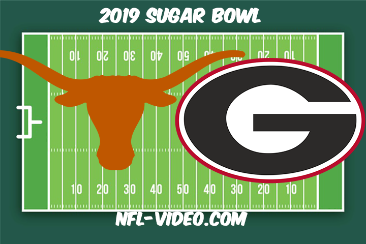 Texas vs Georgia Football Full Game & Highlights 2018 Citrus Bowl