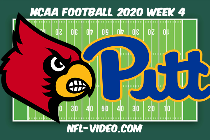 Louisville vs Pittsburgh Football Full Game & Highlights 2020 College Football Week 4