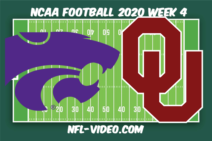 Kansas State vs Oklahoma Football Full Game & Highlights 2020 College Football Week 4