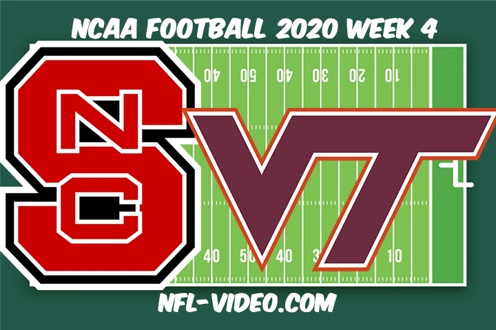 NC State vs Virginia Tech Football Full Game & Highlights 2020 College Football Week 4