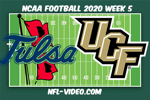 Tulsa vs UCF Football Full Game & Highlights 2020 College Football Week 5