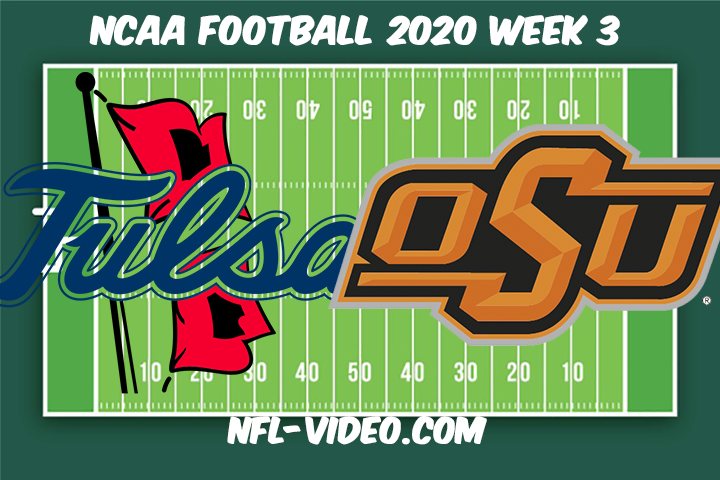 Tulsa vs Oklahoma State Football Full Game & Highlights 2020 College Football Week 3