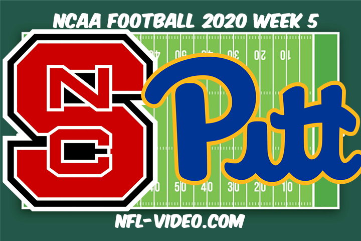 NC State vs Pittsburgh Football Full Game & Highlights 2020 College Football Week 5