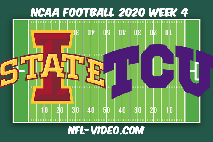 Iowa State vs TCU Full Game & Highlights 2020 College Football Week 4
