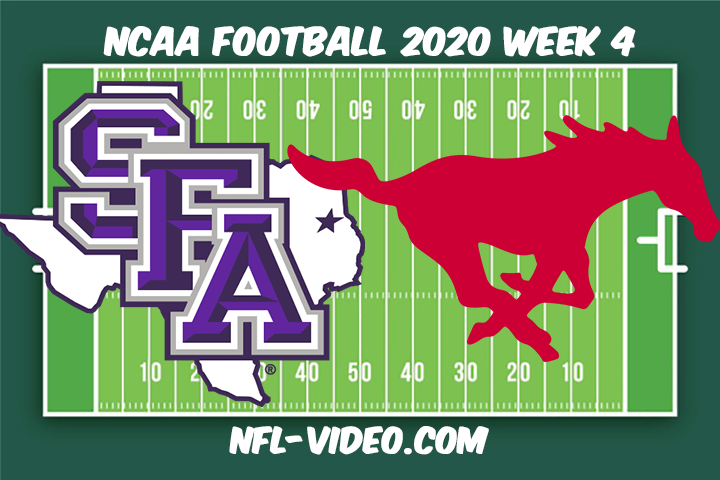 Stephen F. Austin vs SMU Football Full Game & Highlights 2020 College Football Week 4