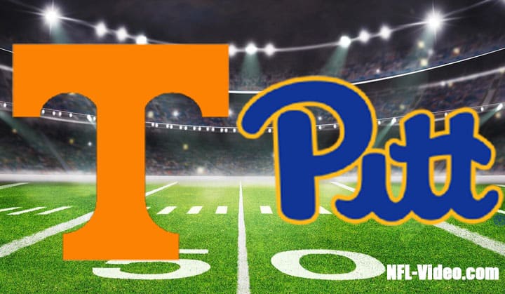 Tennessee vs Pittsburgh Football Week 2 2022 Full Game Replay NCAA College Football