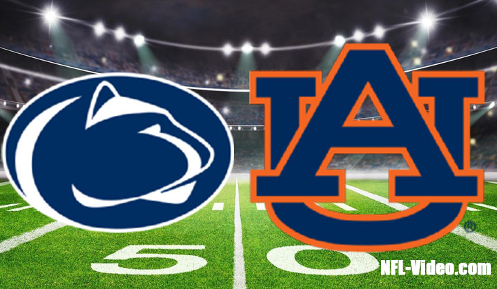 Penn State vs Auburn Football Week 3 2022 Full Game Replay NCAA College Football