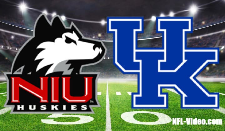 Northern Illinois vs Kentucky Football Week 4 2022 Full Game Replay NCAA College Football