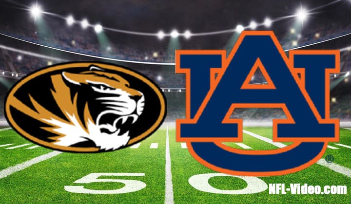 Missouri vs Auburn Football Week 4 2022 Full Game Replay NCAA College Football