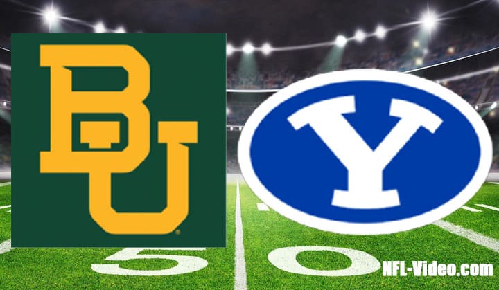 Baylor vs BYU Football Week 2 2022 Full Game Replay NCAA College Football
