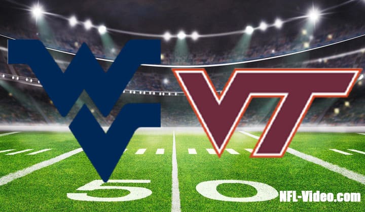 West Virginia vs Virginia Tech Football Week 4 2022 Full Game Replay NCAA College Football