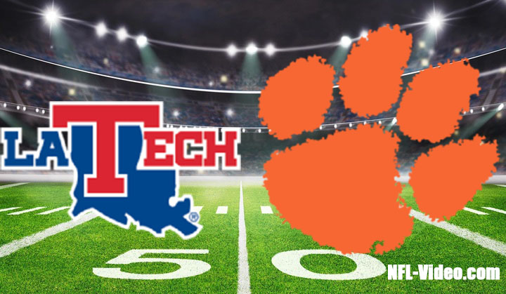Louisiana Tech vs Clemson Football Week 3 2022 Full Game Replay NCAA College Football