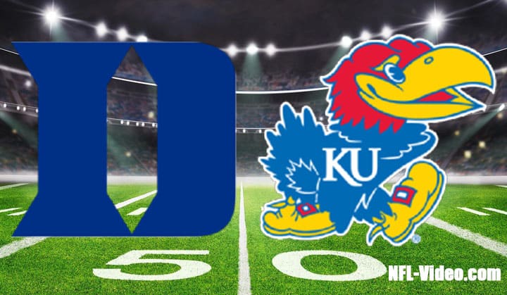 Duke vs Kansas Football Week 4 2022 Full Game Replay NCAA College Football