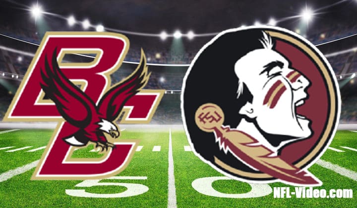Boston College vs Florida State Football Week 4 2022 Full Game Replay NCAA College Football