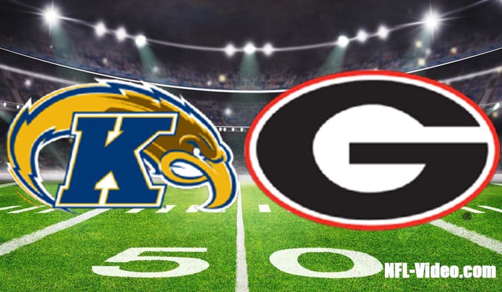 Kent State vs Georgia Football Week 4 2022 Full Game Replay NCAA College Football