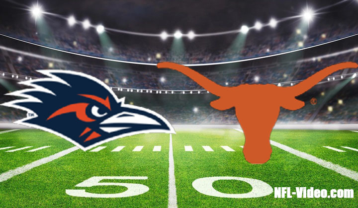 UTSA vs Texas Football Week 3 2022 Full Game Replay NCAA College Football