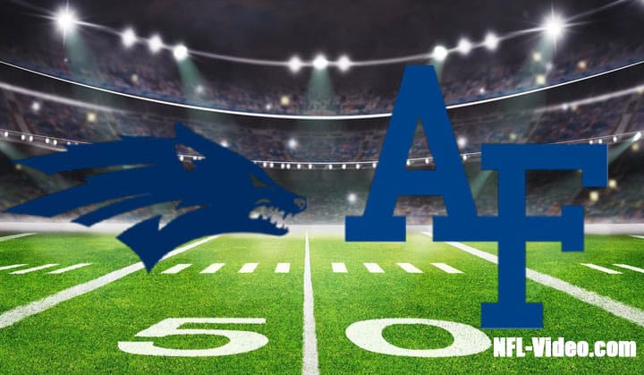 Nevada vs Air Force Football Week 4 2022 Full Game Replay NCAA College Football