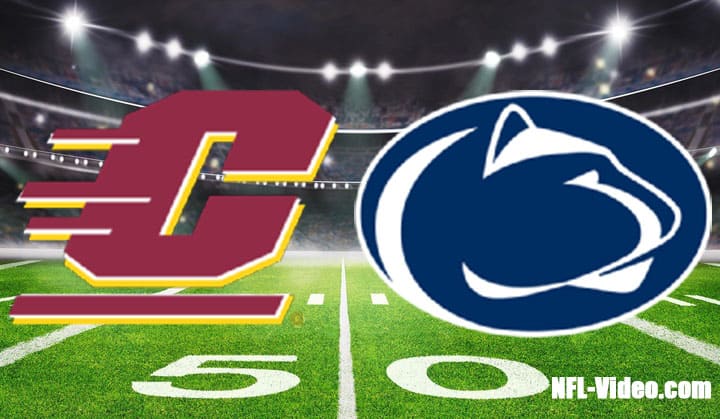 Central Michigan vs Penn State Football Week 4 2022 Full Game Replay NCAA College Football