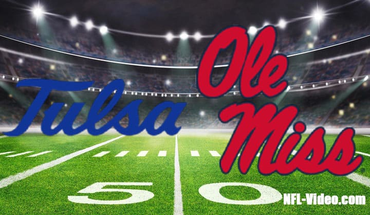 Tulsa vs Ole Miss Football Week 4 2022 Full Game Replay NCAA College Football
