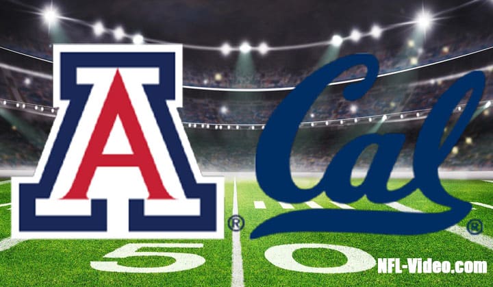 Arizona vs California Football Week 4 2022 Full Game Replay NCAA College Football