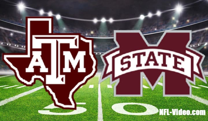 Texas A&M vs Mississippi State Football Week 5 2022 Full Game Replay NCAA College Football