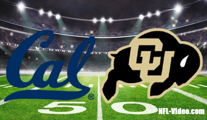California vs Colorado Football Week 7 2022 Full Game Replay NCAA College Football