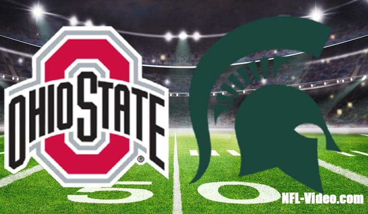 Ohio State vs Michigan State Football Week 6 2022 Full Game Replay NCAA College Football
