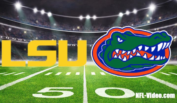 LSU vs Florida Football Week 7 2022 Full Game Replay NCAA College Football