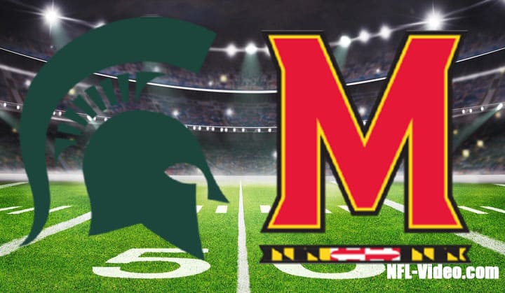 Michigan State vs Maryland Football Week 5 2022 Full Game Replay NCAA College Football