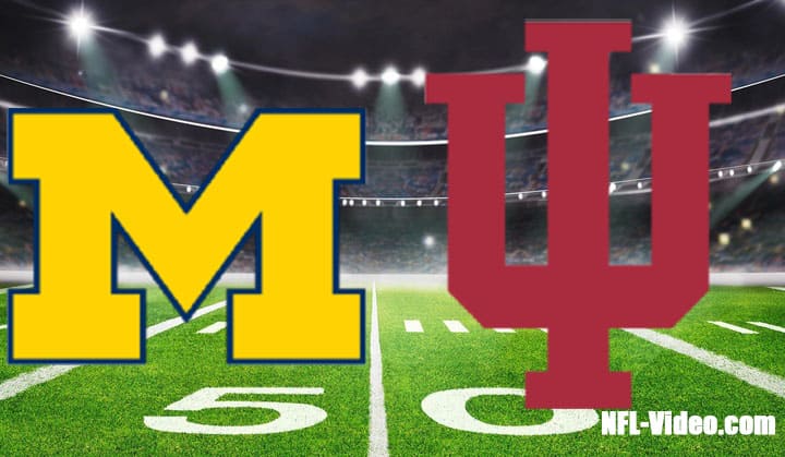 Michigan vs Indiana Football Week 6 2022 Full Game Replay NCAA College Football
