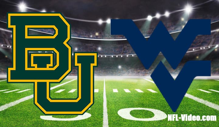 Baylor vs West Virginia Football Week 7 2022 Full Game Replay NCAA College Football