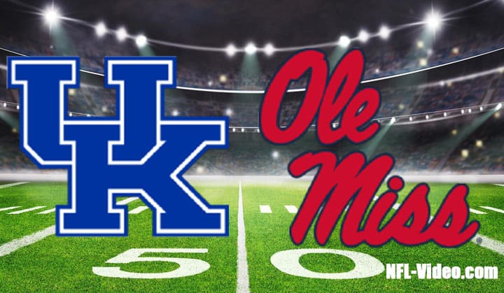 Kentucky vs Ole Miss Football Week 5 2022 Full Game Replay NCAA College Football