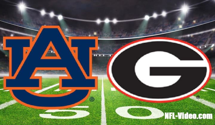 Auburn vs Georgia Football Week 6 2022 Full Game Replay NCAA College Football