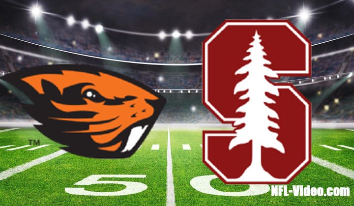 Oregon State vs Stanford Football Week 6 2022 Full Game Replay NCAA College Football
