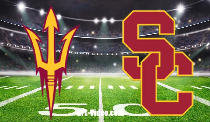 Arizona State vs USC Football Week 5 2022 Full Game Replay NCAA College Football