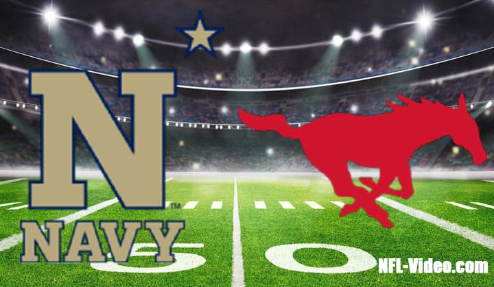 Navy vs SMU Football Week 7 2022 Full Game Replay NCAA College Football