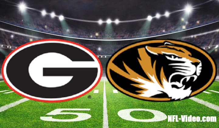 Georgia vs Missouri Football Week 5 2022 Full Game Replay NCAA College Football