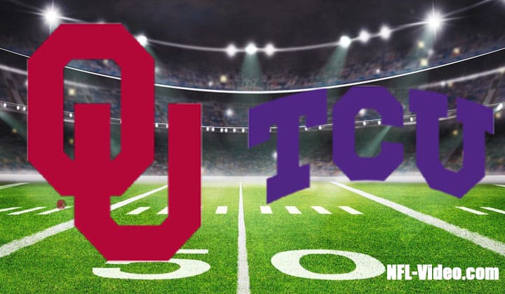 Oklahoma vs TCU Football Week 5 2022 Full Game Replay NCAA College Football