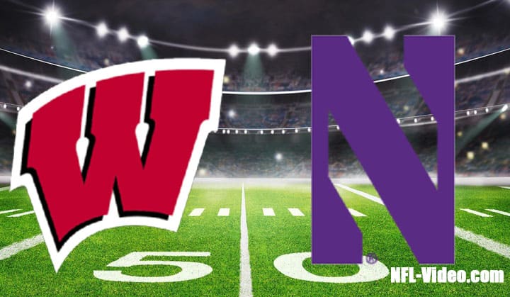 Wisconsin vs Northwestern Football Week 6 2022 Full Game Replay NCAA College Football