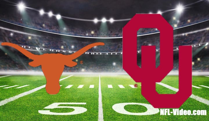 Texas vs Oklahoma Football Week 6 2022 Full Game Replay NCAA College Football