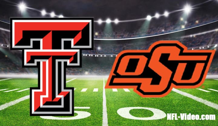 Texas Tech vs Oklahoma State Football Week 6 2022 Full Game Replay NCAA College Football