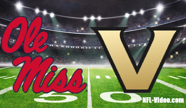 Ole Miss vs Vanderbilt Football Week 6 2022 Full Game Replay NCAA College Football