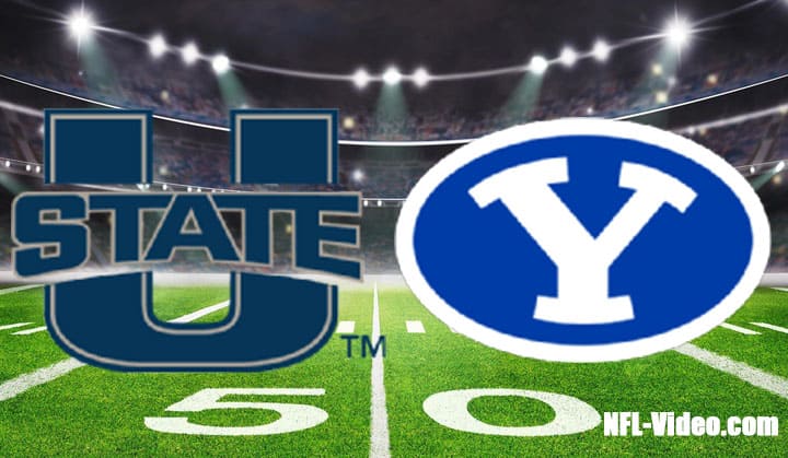 Utah State vs BYU Football Week 5 2022 Full Game Replay NCAA College Football