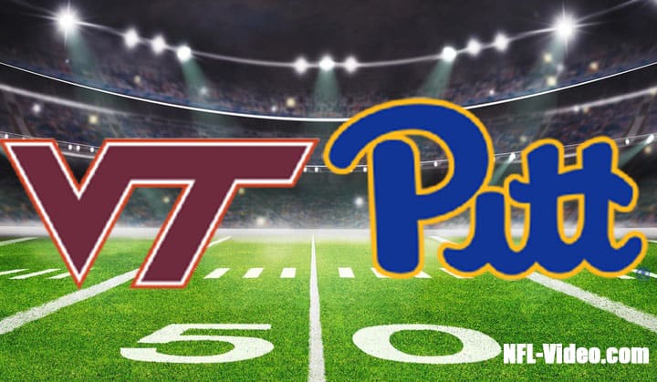 Virginia Tech vs Pittsburgh Football Week 6 2022 Full Game Replay NCAA College Football